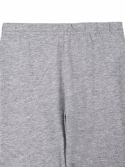 2pcs Girls Stretch Soft Leggings Solid Pants Kids Clothes
