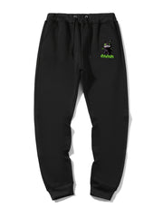 Cartoon Print Men's Drawstring Sweatpants With Pockets