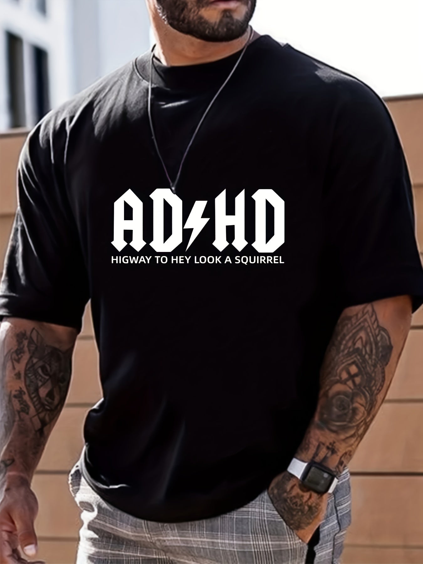 Men's Graphic T-shirt for Summer