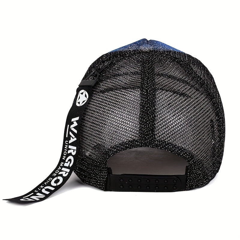 Glitter Hip Hop Trucker Hat Ribbon Decor Cotton Breathable Sunshade Baseball Cap