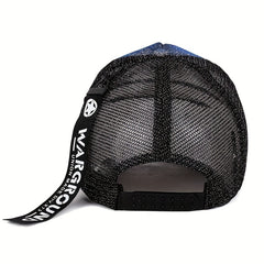 Glitter Hip Hop Trucker Hat Ribbon Decor Cotton Breathable Sunshade Baseball Cap