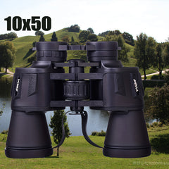 10x50 HD Dual Focus Binoculars for Bird Watching Concerts & Fishing