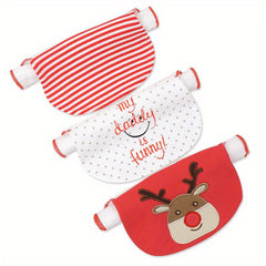 3pcs Kids Cotton Sweat Towels for Back Pad