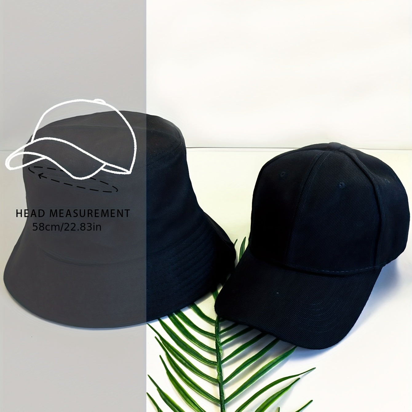 2pcs Baseball Fisherman Hat Set Lightweight Unisex Sports Dad Hat