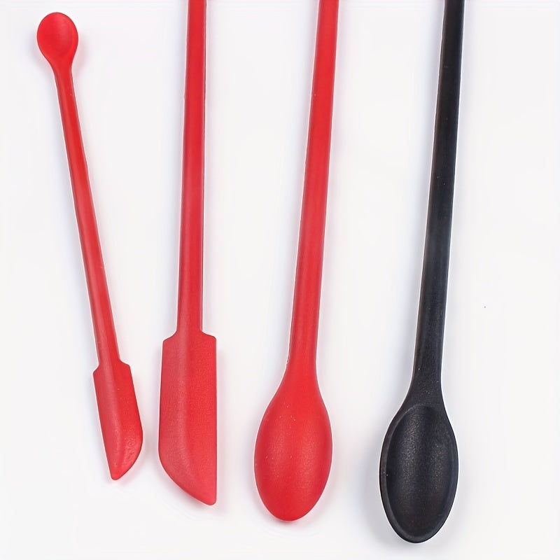 3pcs Silicone Cookware Scraper Spatula Set
