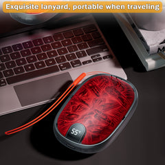 2-in-1 Rechargeable Hand Warmer Fast Heating Portable Winter Snow Cold Weather
