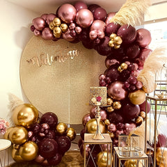 60pcs 30 Burgundy Latex Party Balloons 48cm Wine Red Balloons