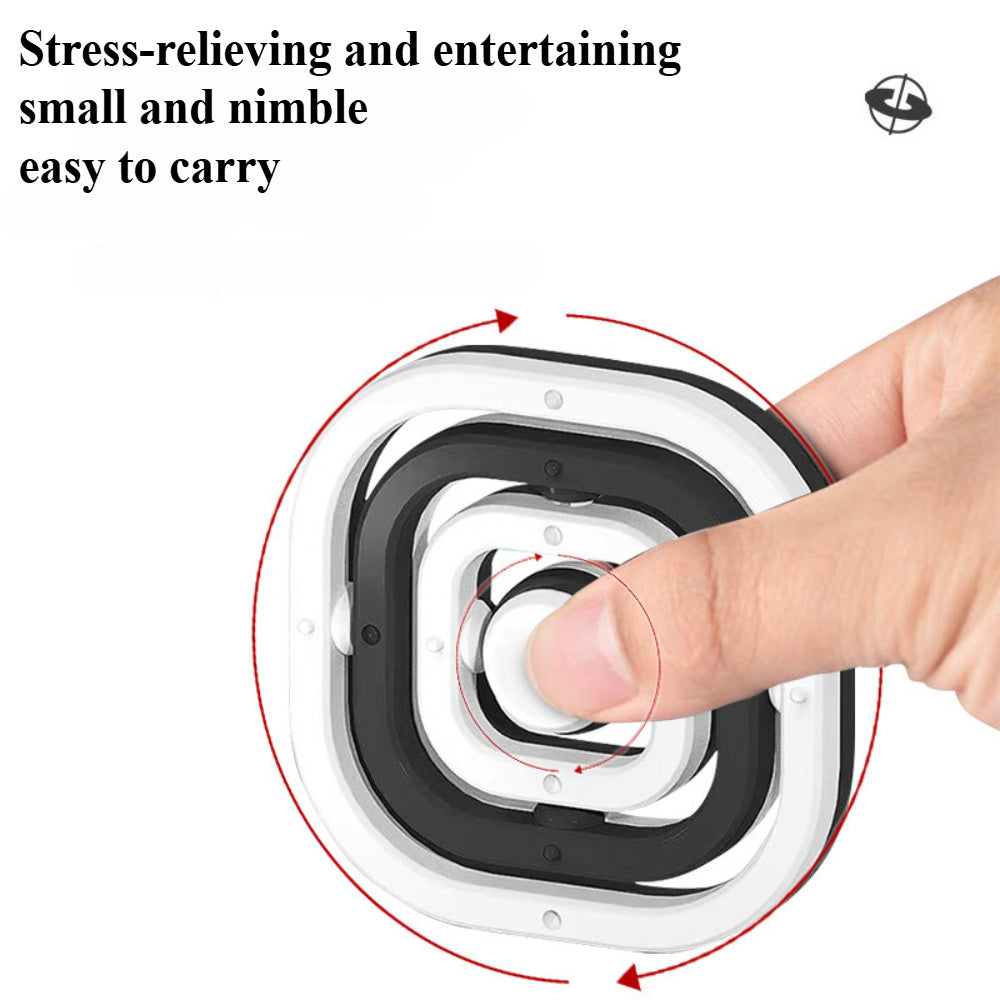 2 Pack Finger Spin Top Infinite Rotation Stress Relief Toy