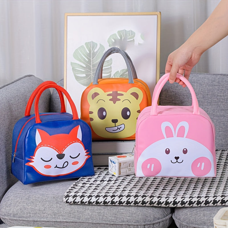 Cartoon Picnic Bag Insulated Portable Outdoor Picnic