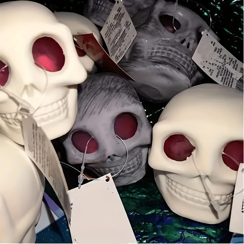 Skull Head Small Ghosts Squeezing Music Horror Funny Creativity
