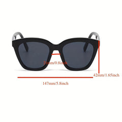 Men's Small Frame Cat Eye Sunglasses Vintage Anti UV Sun Glasses