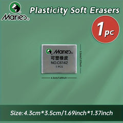 Plasticity Erasers Kneaded Rubber Art Supplies For Drawing Blend Sketch Grey