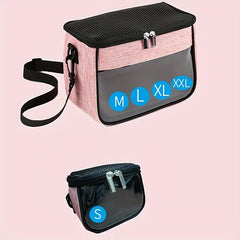 Portable Breathable Hamster Carrier Bag Adjustable Strap for Small Animals