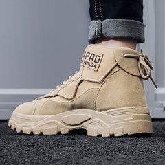 Men's Ankle Top Sneakers Wear Resistant Outdoor Shoes