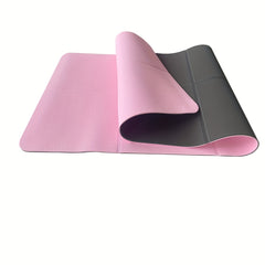 TPE Folding Yoga Mat Portable Odorless Non slip Home Fitness Mat