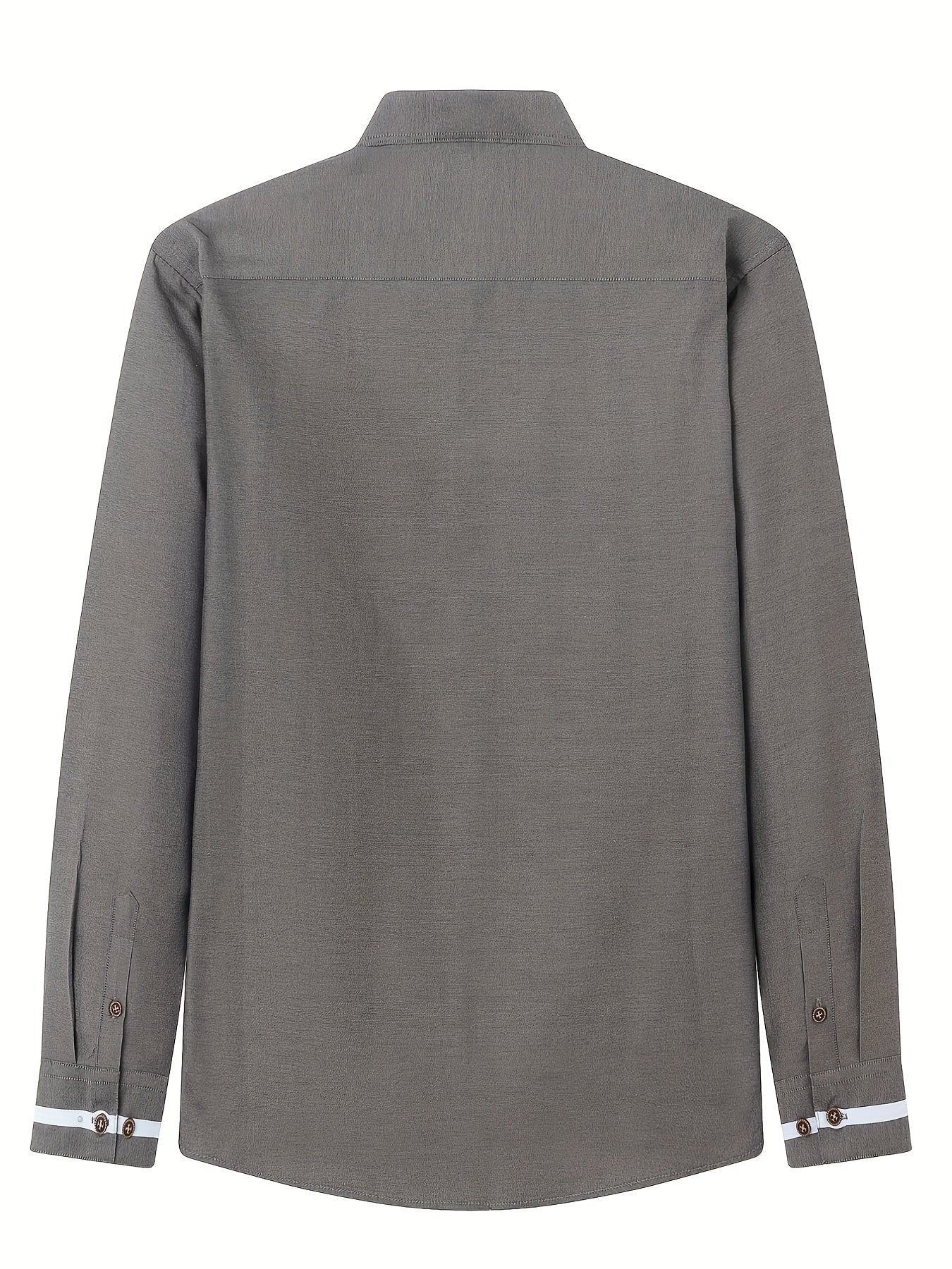 Men's Vintage Style Button Up Shirt for Business Occasion