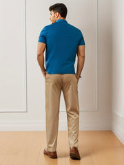 Men's Casual Drawstring Waist Pants Breathable Comfy Trousers