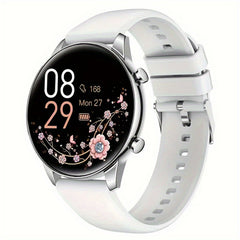 KDKP 3 Touchscreen Smartwatch for Android & iOS TPU Strap Aluminum Case
