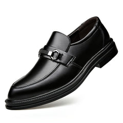 Men Pointed Toe Oxford Shoes Slip On Dress Shoes