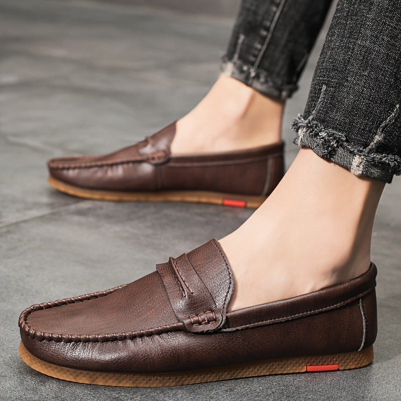Men's Customizable Loafer Shoes Lightweight Non Slip Driving Shoes