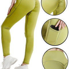 Seamless Yoga Leggings High Waist Stretch Fitness Leggings