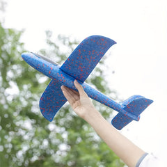 Large Foam Beach Planes Hand Tossed Spinning Toys Outdoor Throwing Toys