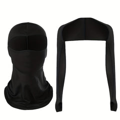 Sun Protection Shawl & Face Mask Set - Stay Safe Outdoors
