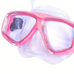 PVC Snorkeling Mask with Tempered Glass Lens