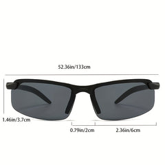 Men's Round Sunglasses UV Protection Vintage Driving Glasses