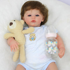 18-Inch Realistic Soft Body Reborn Baby Doll for Kids - Christmas Gift