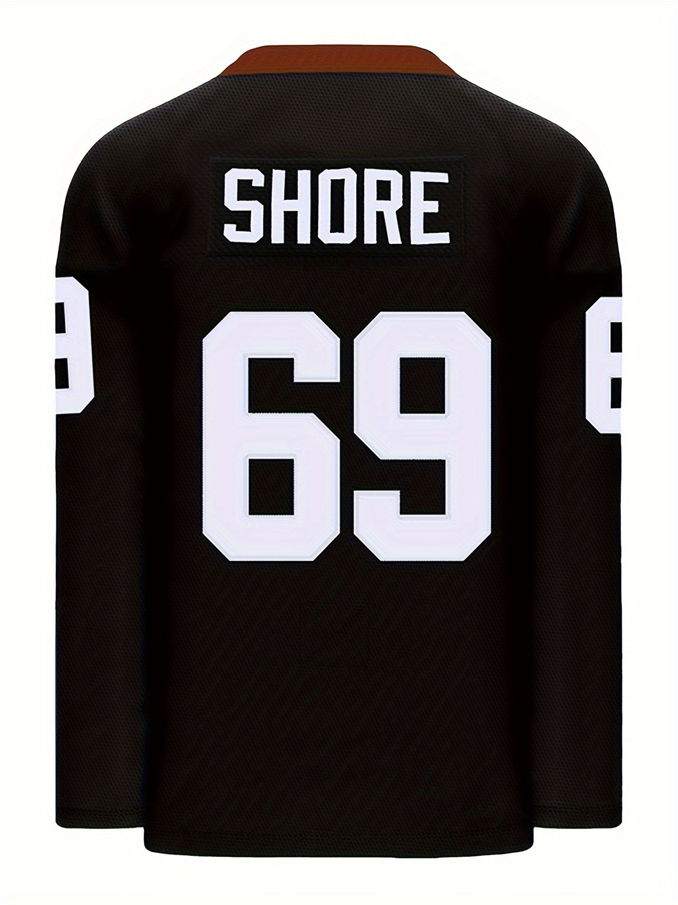Men's Ice Hockey Jersey #69 Classic Embroidery Stitched Sweatshirt