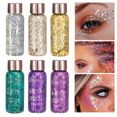 Metallic Glitter Eyeshadow and Body Glitter Long Lasting