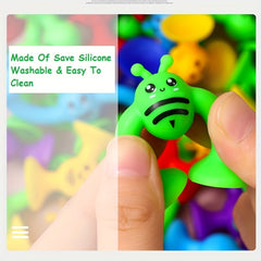 Bee Silicone Building Set for Kids