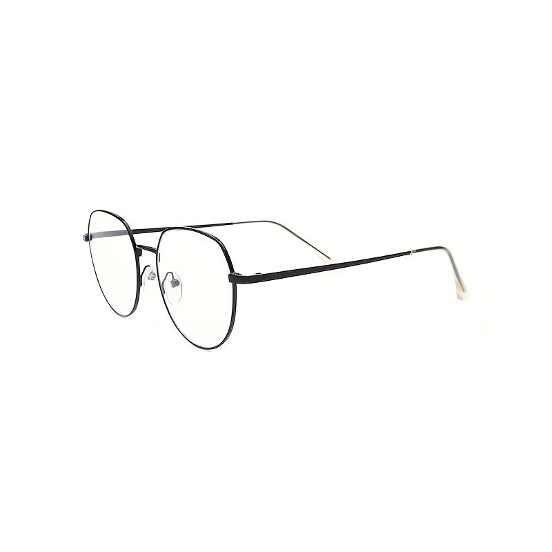1pair Round Edge Face Repair Glasses