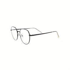 1pair Round Edge Face Repair Glasses