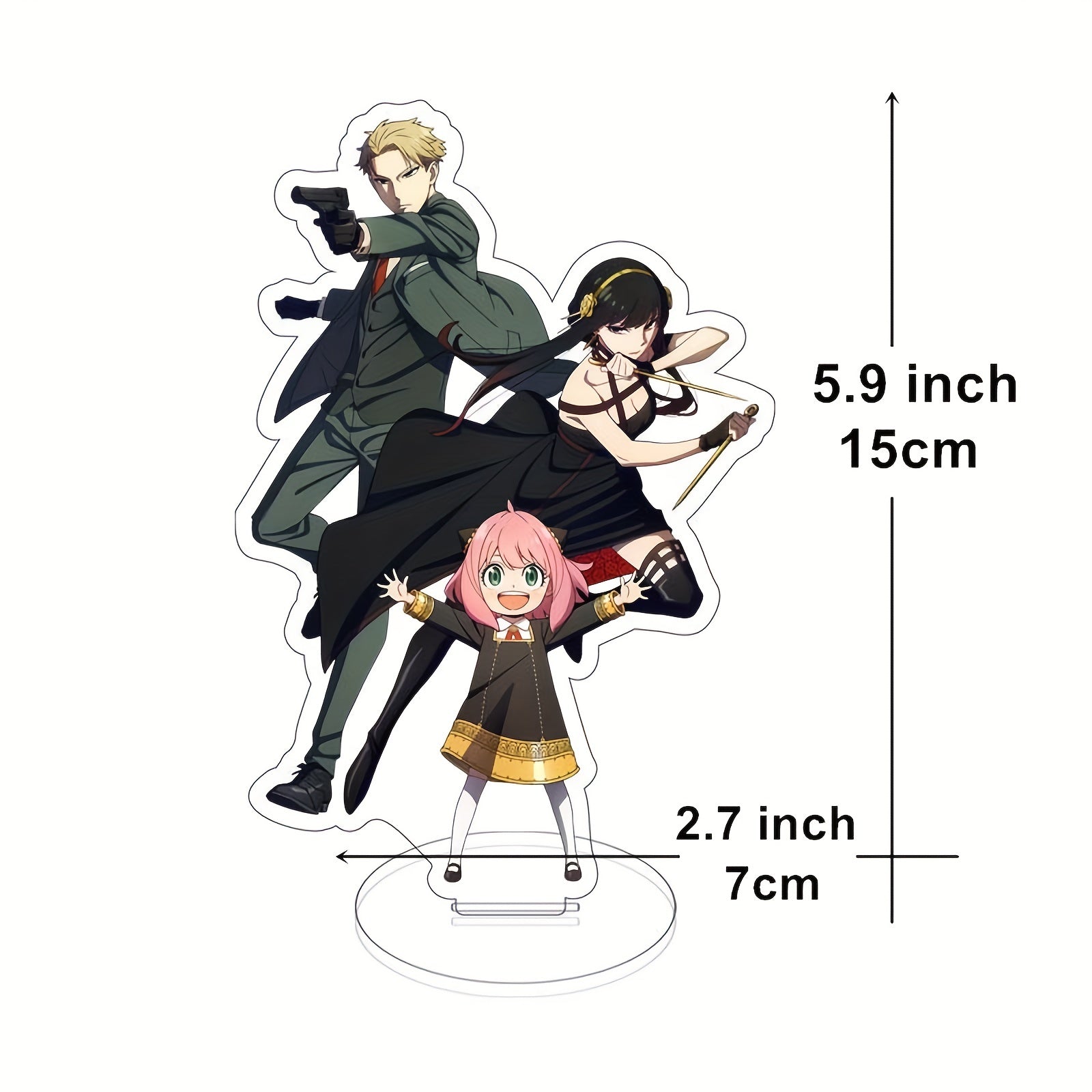 9-inch Family Anime Figure Action Figure Toy