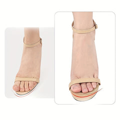 Breathable High Heel Ball of Foot Cushions - Sheepskin Non-slip Stickers
