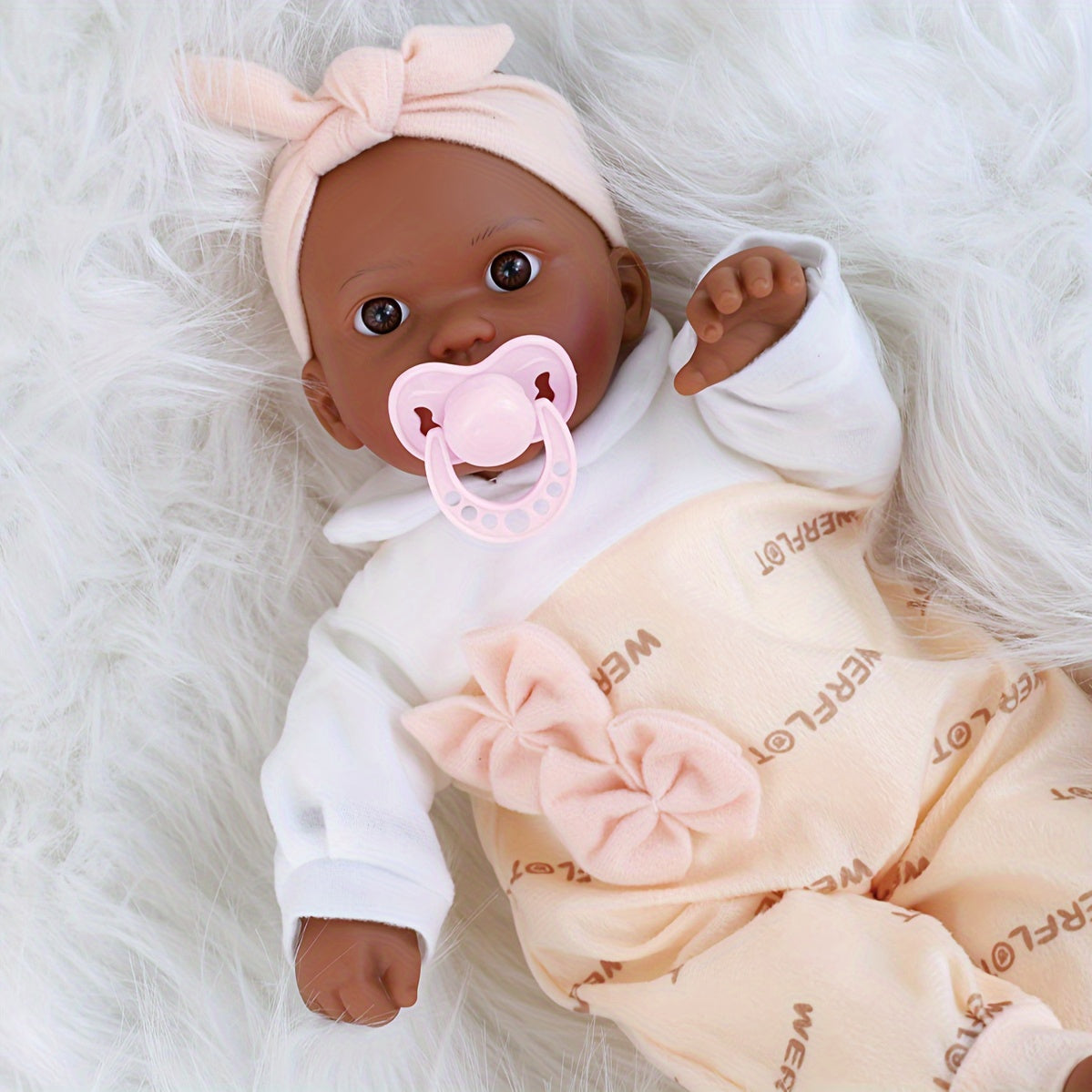 16 in. African American Doll with Clothes