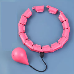 Detachable Fitness Ring with Weighted Ball for Waist Weight Loss