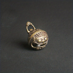 Brass Gluttonous Bell Car Keychain Pendant Bell Accessories
