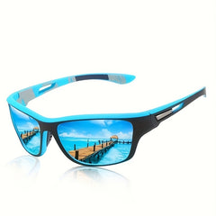 Men's Polarized Night Vision Sunglasses with Glasses Case
