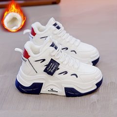 Women's Chunky Sneakers Warm Sport Shoes