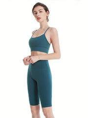 Women's Quick Drying Yoga Shorts for Cycling Fitness Running