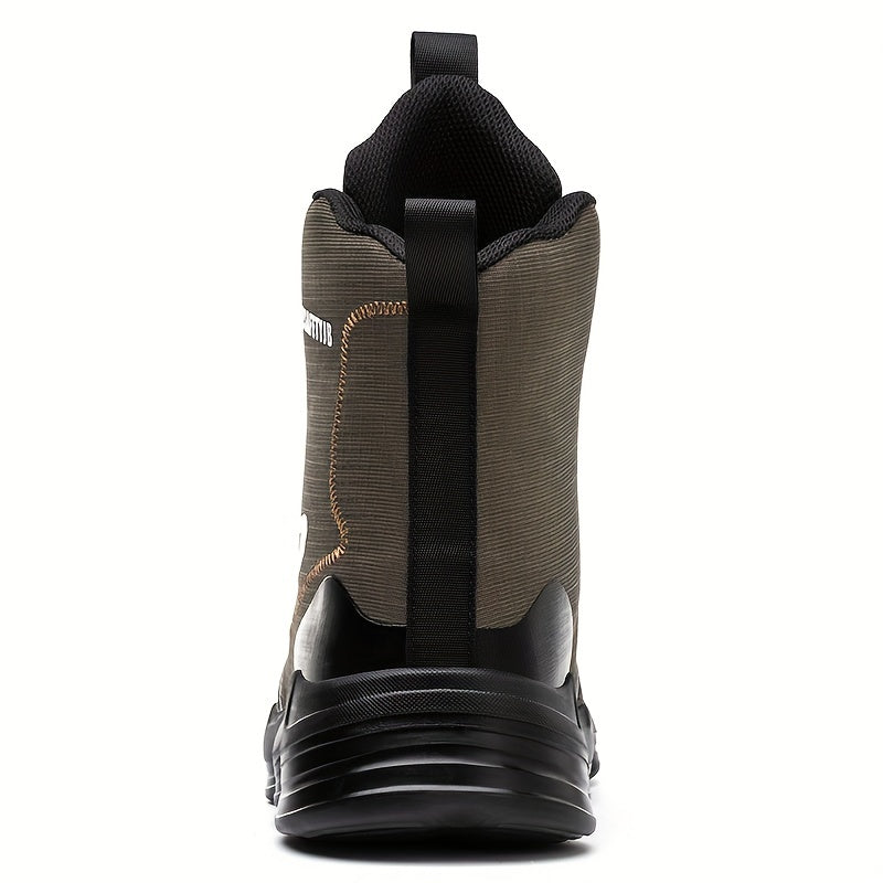 Unisex High Top Safety Boots Non Slip Puncture Proof Sneakers