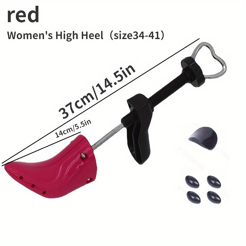 1pc Shoe Adjustable Stretcher Anti-wrinkle Plastic Shoe Stretcher
