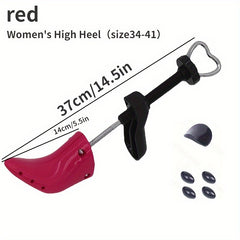1pc Shoe Adjustable Stretcher Anti-wrinkle Plastic Shoe Stretcher