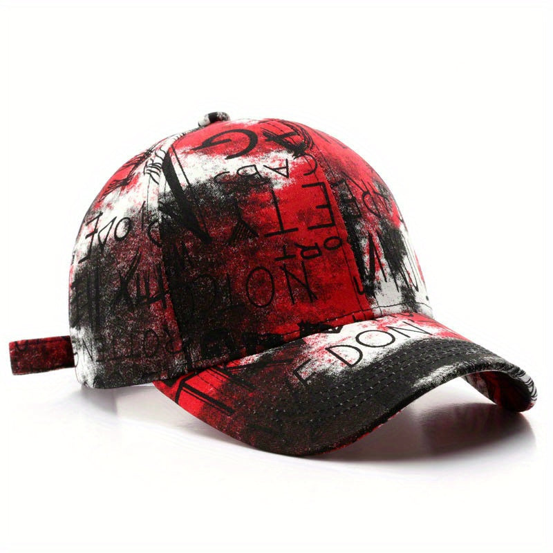 Street Personality Graffiti Hip Hop Baseball Cap Men's Peaked Cap