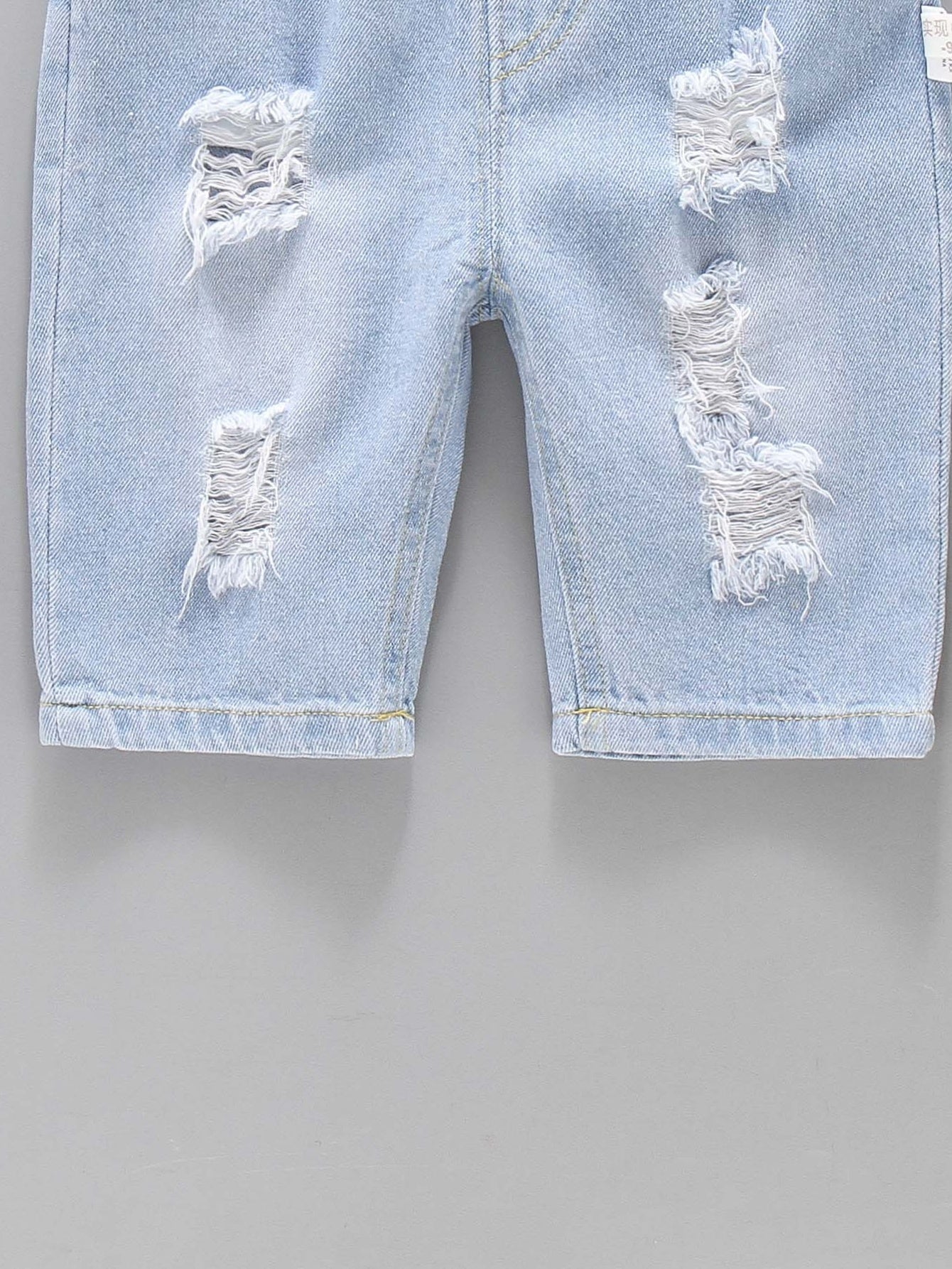 Boys Ripped Denim Shorts Summer Kids Clothes
