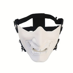 Airsoft Half Face Protective Demon Mask For Shooting