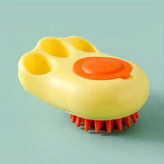 Silicone Cat Paw Pet Shampoo Brush Gentle Massage and Cleaning for Dogs and Cats